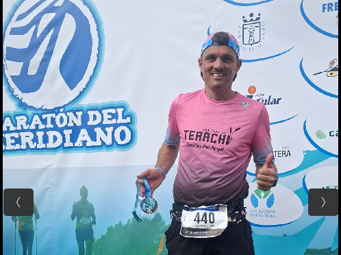 Kilian Camacho brilla en el Maratón del Meridiano